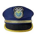 Generisch Kinder-Polizisten-Mütze,Polizisten-Mütze für Kinder,Cop-Hut...