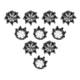 QEXUJOW Golf Spikes,10 Stück Golf Schuh Spikes, Leicht zu Wechselnde...