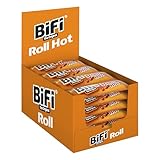 BiFi Roll Hot – 24er Pack (24 x 45g) - Salami Snack in einem lockeren...