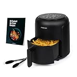 Noaton Heißluftfritteuse 2 L, Ölfreie Air Fryer für 1-2 Personen, 6...