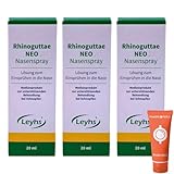 Rhinoguttae NEO Nasenspray 3x 20 ml I Nasenspray mit Ectoin & Meersalz I...