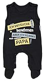 TupTam Unisex Baby Strampler mit Spruch I love Mum and Dad, Farbe: Ich...