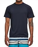 Arcweg Herren Rashguard UV T-Shirt Schwimm Shirt Kurzarm Schnell Trocknend...