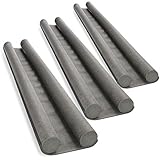 COM-FOUR® 3X Zugluftstopper für die Tür - Türbodendichtung -...