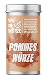 WAT NE WÜRZE Pommes frites Gewürz Salz, 280 g Profi Imbiss Freibad...