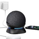 PlusAcc Ständer für Dot 5.Gen & Smartphones - Ladeständer mit USB-C und...