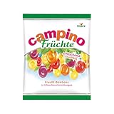 Campino Früchte – 1 x 325g – Leckere Fruchtbonbons in vier...