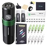 Dragonhawk Tattoo Maschine Set Rotary kabellose Tätowiermaschine Pen...