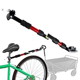 fahrradanhänger lastenanhänger, anhängerkupplung Fahrrad - 270°...