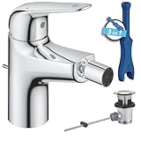 GROHE Swift- Bidetarmatur (wassersparend, ~16cm hoch, inkl....