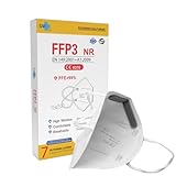 20 st. FFP3 Maske mit 7 Schichten, CE-geprüfte | Hoher Filtration 99% |...