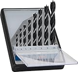 Bosch 8x PRO Wood Brad Point Drill Bit Set (for Softwood, Hardwood, Ø 3,0,...