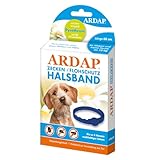 ARDAP Zecken- & Flohschutzhalsband für Hunde & Welpen bis 10kg- Bis zu 4...