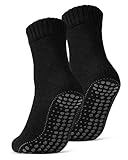2 | 4 | 6 Paar ABS Socken Herren Damen Anti Rutsch Socken mit Wolle 21463...