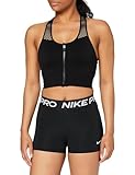 Nike Damen W Np 365 kort 3' Shorts, Black/White, S EU