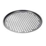 ZSREYFNB Pizzateller Runde Pizza Pan Backblech Mit Perforierten Loch...