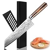 Kitory Kiritsuke Kochmesser, Japanisches Küchenmesser mit 20cm Extrem...