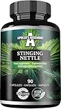 Brennnessel 500 mg – hochwirksamer Extrakt DER 4:1, 90 vegane Kapseln,...