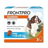 FRONTPRO Hund L - Kautablette gegen Zecken & Flöhe (Hunde 10 bis 25 kg) -...