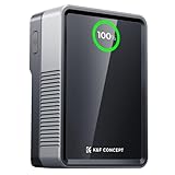 K&F CONCEPT 50Wh Mini V-Port Akku 3400mAh, 65W PD Typ-C Schnellladung mit...