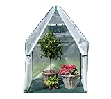 Westmann Überwinterungszelt Chili | 120x120x180 cm Weiß| Pflanzenschutz &...