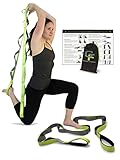 Gradient Fitness Stretchgurt für Physiotherapie, 12 Multi-Loop-Dehnband,...