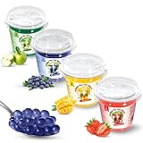 Momó's Tea® Bubble Tea Perlen Set - 4er-Pack [Apfel, Blaubeeren,...