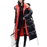 Onsoyours Damen Winterjacke Lange Daunenjacke Warm Parka Jacke mit...