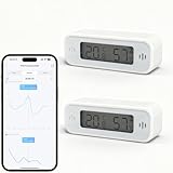 WIOONI WLAN Hygrometer Thermometer Innen, Digital Temperatur und...