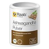 Raab Vitalfood Bio Ashwagandha Pulver, vegan, 100% Bio...