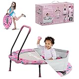 smarTrike Indoor-Kleinkindertrampolin mit Handgriff, faltbares...