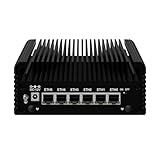 ROUAFWIT Micro Firewall N100 12TH Gen Fanless Mini PC, DDR5 8GB RAM 128GB...