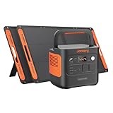 Jackery 2000 v2 Tragbare Powerstation mit 2 * 100W Solarpanel, 2042Wh...