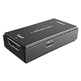 KabelDirekt – HDMI-Repeater aktiv (Signal-Verstärker, UHD 4K/60Hz, HDR,...