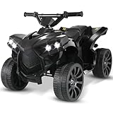 MAMIZO 6V Elektro-Quad Kinder, Kinderfahrzeug mit 3 KM/h, MP3-Musikplayer,...