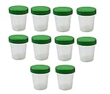 Ratiomed Urinbecher 100 Stück 125 ml mit Schraubdeckel grün...