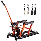 VEVOR Hydraulischer Motorradheber 700 kg Belastbar Motorrad Heber...