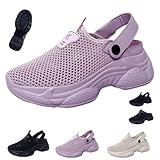 Atmungsaktive und rutschfeste orthopädische rückenfreie Sneaker, Slip-On...