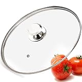 Glasdeckel für Bratpfanne, gehärtete Ersatzabdeckung, kompatibel mit...
