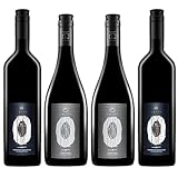 Alkoholfreier Rotwein von Weingut Leitz (4x 0,75l) | Cabernet Sauvignon &...