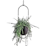Hängende Dekoration Topf Metall Boho Hängekorb Decke Hängende Pflanzer...