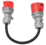 Jeinbuil cee adapter 32a auf 16a adapter, starkstromkabel 16A 415V 5 *...