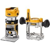 Dewalt 18 Volt Akku-Kombifräse DCW604NT (einsetzbar als Ober-oder...