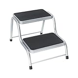 ZJSJRJ BO-Camp Trittstufe Wohnwagen Einstieg Tritt Doppeltrittstufe Stahl...