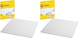 LEGO 11026 Classic Weiße Bauplatte, quadratische Grundplatte mit 32x32...