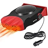 Wahlauto Abtauen Defogger 12V Auto Ventilator, Tragbare Kühlluftventilator...