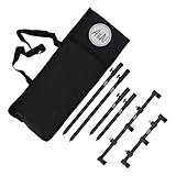 A&N Rutenhalter Rutenauflage Angeln 4X Bankstick 20-50cm + 2X Buzzerbar...