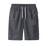 Kurze Sporthose Herren Sport Shorts Jogginghose Gym Sweatshorts mit...