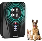 Anti Bell Gerät Hunde, 33FT Auto Antibell Ultraschall Gerät, Hunde Bellen...