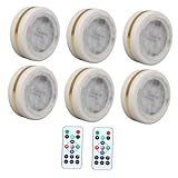 DIYEAH 1Satz Rgb LED Mit Fernbedienung Einstellbare Kabinettlampe Für...